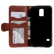 S5 Case,Samsung Galaxy S5 Case (I9600) - Wallet Embossed Totem Flower Design Folio Flip PU Leather with Stand... N26