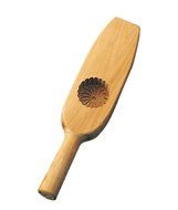 Confectionery wooden two-car based on the double-headed 1 hole for Chinese