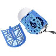 Happy-top Mini Personal Fan Portable USB Rechargeable Fan Bladeless Handheld Air Conditioning Fan Refrigeration... N14