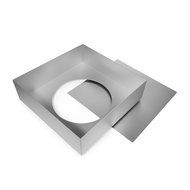Square Cake Pan - Loose Based 14&quot;