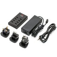 EZOPower International 8-Port 96W 19.2A Smart USB Desktop Charger Station with 2.4A output each with 3 International... N7