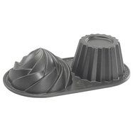 Nordic Ware Pro Cast Cute Cupcake Pan and The Great Cupcake Book