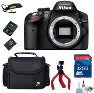 Top Value Bundle For D3200 DX DSLR (Body Only) + 32GB In Memory + Camera Carry Case + Flexible Tripod + 6pc Starter...