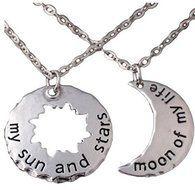 Bill forever The stars and the moon into necklaces, suit to attend various occasions of beautiful accessories N2