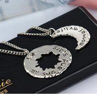 Bill forever The stars and the moon into necklaces, suit to attend various occasions of beautiful accessories N3