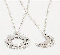 Bill forever The stars and the moon into necklaces, suit to attend various occasions of beautiful accessories N4