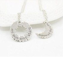 Bill forever The stars and the moon into necklaces, suit to attend various occasions of beautiful accessories N5