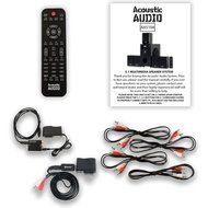 Acoustic Audio AA5104 600 Watt 5.1 Home Theater Speaker System with Bluetooth and Optical Input AA5104BD