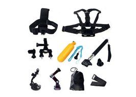 YFY 9-In-1 Basic Outdoor Sports Accessories Kit for GoPro Hero Cameras,SJ Cam, Xiaomi Yi,Sport Acion Camera N3
