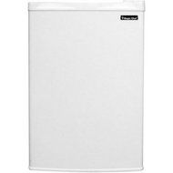 Magic Chef 3.0 cu ft Upright Freezer, White, Flush-back design saves space in your home or office