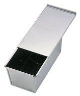 Sanei stainless engagement pound cake mold (with lid) oversize