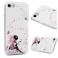 iPhone 7 Case (4.7 inch) Cute Digital Print Colorful Hard PC Back Shell Bumper Ultra Thin Slim Fit Clear Full... N16
