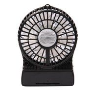 iKKEGOL Mini Portable Wireless Rechargeable Super Strong Wind Fluorescence Cooling Desk Fan - 3 Mode Wind Speed... N25