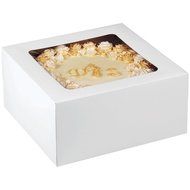Wilton 415-0966 2-Pack Corrugated Cake Box with Window, 19 by 14 by 4-Inch