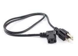 CablesOnline 3ft Right-Angle AC Power Cord Cable with 3-Conductor PC Power Connector (PC-303R) N4