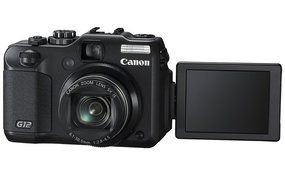 Canon Digital Camera PowerShot G12 PSG12 10MP 5x Optical Zoom Wide angle28mm 2.8-inch Vari-angle Display - International... N7