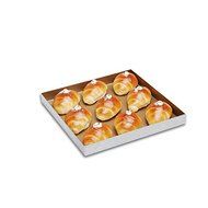 Professional Nonstick Bakeware Square Cake Pan Baking Treatment Nonstick Gold