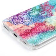 iPhone 7 Case (4.7 inch) Cute Digital Print Colorful Hard PC Back Shell Bumper Ultra Thin Slim Fit Clear Full... N25