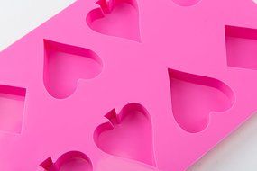 8 Cavity Poker Shape Cake Pudding Jello Soap Mold Mould for Home DIY,Hearts, Clubs, Diamonds and Spades