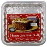 SQUARE CAKE PAN WITH