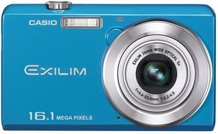 O Casio Exilim EX-ZS12 Digital Camera Blue EX-ZS12BE N2