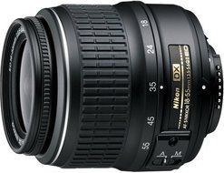 Nikon 18-55mm F/3.5-5.6g Ed Af-s Dxii Zoom Nikon Lens (Black)
