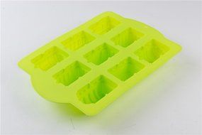9 Hole Train Shape Silicone Thick Cake Mold Mould Baking Supply N2