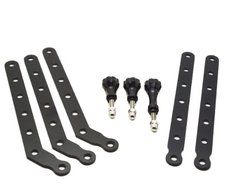 ProGear High Grade Aluminum Extension Arms Kit For GoPro Hero 4/3+/3/2/1 N2