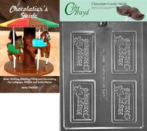 Cybrtrayd Bk-BC047 Happy Holidays Business Card Chocolate Candy Mold