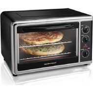 NEW Hamilton Beach Large Capacity Counter Top Oven - Chrome