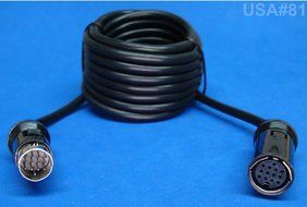 10FT 13-PIN DIN DATA MALE to FEMALE EXTENSION CABLE for SAMSUNG SUBWOOFER SURROUND SOUND HT-DS1000 PSWS1000E.... N4