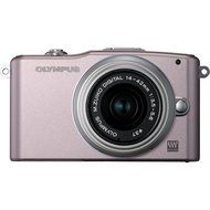 Olympus PEN E-PM1 12.3MP Interchangeable Camera with CMOS Sensor, 3-inch LCD and 14-42mm II Lens (Black) (Old... N4