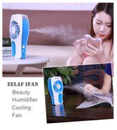 ZELAF 2nd Generation iFan&trade; Mini USB Handheld Misting Fan with Personal Cooling Spray Mist Humidifier and Built-in... N7