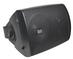 Dual LU53PB 125 Watt 3-way Indoor/Outdoor Speakers in Black (Pair) N4
