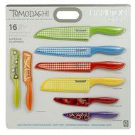 Hampton Forge 16-Piece Tomodachi Prints Cutlery Set N2