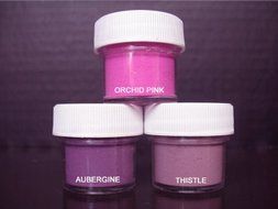 Petal Dust Set of 3 Orchid Pink / Aubergine / Thistle