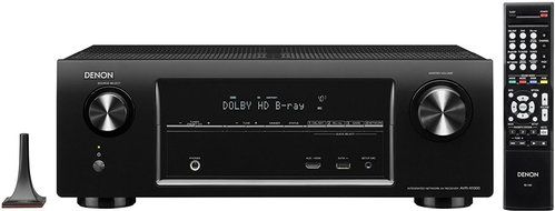 Denon AVR-X4000 7.2 Channel 4K Ultra HD Networking Home Theater Receiver Plus (1) Pair of Polk Audio RTi A5 Floorstanding...