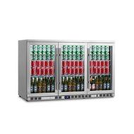 KingsBottle 140 Can 1-Door Under Counter Beverage Cooler, Heating Glass N6