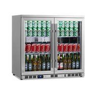 KingsBottle 140 Can 1-Door Under Counter Beverage Cooler, Heating Glass N8
