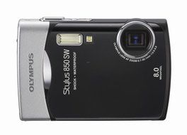 Olympus Stylus 850SW 8MP Digital Camera with 3x Optical Zoom (Yellow) N16