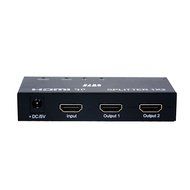 ZAMO 1x4 4 Ports Hdmi Powered Splitter for Full Hd 1080p &amp; 3d Support (One Input to Four Outputs) N19