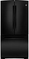 GE GNS23GGHBB 22.7 Cu. Ft. Black French Door Refrigerator