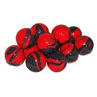 Red / Black Non Stick Silicone Oil Kitchen Container Ball Jar + Bonus Enamel Pin Wholesale Pricing (5) N3