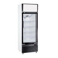 Glass Display 1-Door Frost Free Milk Beer Beverages Showcase Commercial Refrigerator Merchandise Ventilated Upright...