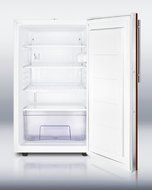 Summit FF511LBIIFADA 4.1 cu. ft. ADA Compliant Compact Refrigerator with Automatic Defrost Adjustable Shelves... N3