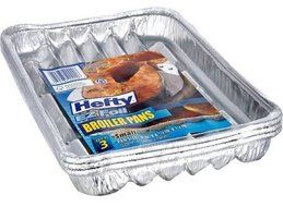3PK 9x6.25 Broiler Pan