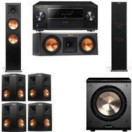 Klipsch RP-280F Tower Speakers-RP-250C-PL-200-7.1-Pioneer Elite SC-85