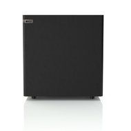 KEF Q400 Front Firing Powerful Subwoofer - Black Ash (Single) N7