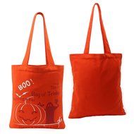 2016 Halloween Candy Bag for Kids Halloween Candy Basket for Halloween Party Trick or Treat Pumpkin Tote Bag Made... N48