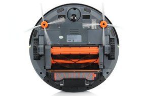 Automatic Vacuum Cleaner "Merrao RF1" - Self Charging Feature, 3.5 Inch Screen, Two Brushes, 500 ML Capacity